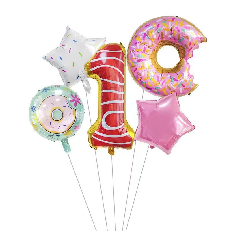 Wholesale Baby Girl First Birthday Themes for Donut Party Favors DZ-006